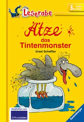 Scheffler |  Ätze. das Tintenmonster - Leserabe 3. Klasse - Erstlesebuch für Kinder ab 8 Jahren | Buch |  Sack Fachmedien