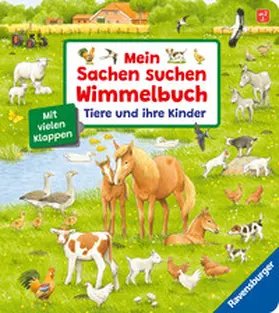 Gernhäuser |  Mein Sachen suchen Wimmelbuch: Tiere und ihre Kinder | Buch |  Sack Fachmedien