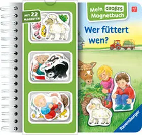 Eberhard |  Mein großes Magnetbuch - Wer füttert wen? | Buch |  Sack Fachmedien