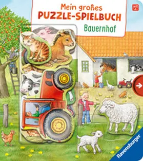  Mein großes Puzzle-Spielbuch Bauernhof | Buch |  Sack Fachmedien