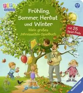 Nahrgang |  Frühling, Sommer, Herbst und Winter - Mein großes Jahreszeiten-Spielbuch | Buch |  Sack Fachmedien