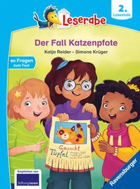 Reider |  Leserabe 2. Lesestufe - Der Fall Katzenpfote | Buch |  Sack Fachmedien