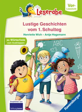 Wich |  Leserabe Vor-Lesestufe - Lustige Geschichten vom 1. Schultag | Buch |  Sack Fachmedien