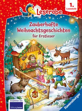 Fabisch / Lenz / Kiel |  Leserabe Sonderausgaben - Zauberhafte Weihnachtsgeschichten für Erstleser | Buch |  Sack Fachmedien