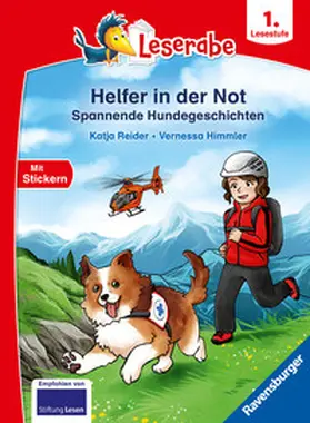 Reider |  Leserabe 1. Lesestufe - Helfer in der Not. Spannende Hundegeschichten | Buch |  Sack Fachmedien