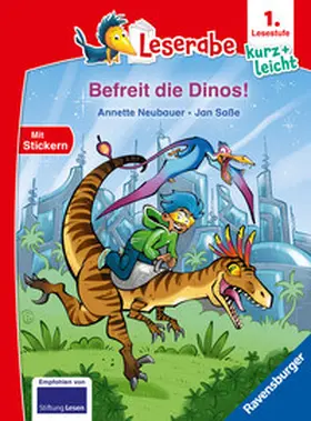 Neubauer |  Leserabe 1. Lesestufe Kurz und leicht - Befreit die Dinos! | Buch |  Sack Fachmedien