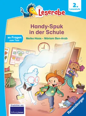 Haas |  Leserabe 2. Lesestufe - Handy-Spuk in der Schule | Buch |  Sack Fachmedien