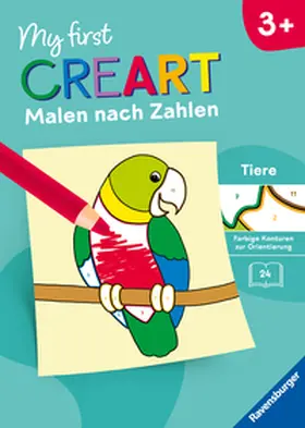  My first CreArt Malen nach Zahlen ab 3 - Tiere | Buch |  Sack Fachmedien