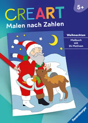  CreArt Malen nach Zahlen - Weihnachten | Buch |  Sack Fachmedien
