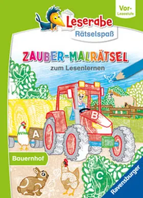 Ronto |  Leserabe Rätselspaß - Zauber-Malrätsel zum Lesenlernen: Bauernhof (Vor-Lesestufe) | Buch |  Sack Fachmedien