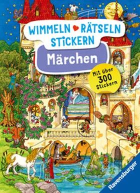  Wimmeln, Rätseln, Stickern: Märchen | Buch |  Sack Fachmedien