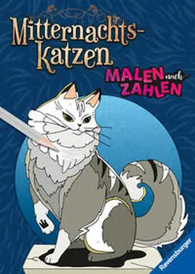 Ravensburger Malen nach Zahlen Mitternachtskatzen - 24 Motive - 24 Farben - Malbuch mit nummerierten Ausmalfeldern für fortgeschrittene Fans | Buch | 978-3-473-48917-6 | sack.de