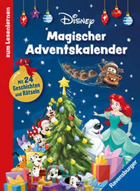 Scheller |  Disney: Magischer Adventskalender zum Lesenlernen | Buch |  Sack Fachmedien