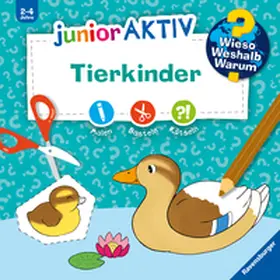  Wieso? Weshalb? Warum? junior AKTIV: Tierkinder | Buch |  Sack Fachmedien