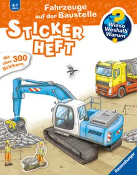  Wieso? Weshalb? Warum? Stickerheft: Fahrzeuge auf der Baustelle | Buch |  Sack Fachmedien