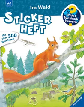  Wieso? Weshalb? Warum? Stickerheft: Im Wald | Buch |  Sack Fachmedien