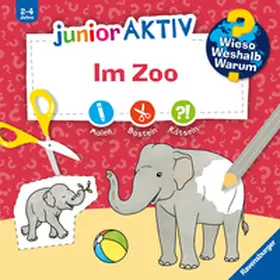  Wieso? Weshalb? Warum? junior AKTIV - Im Zoo | Buch |  Sack Fachmedien