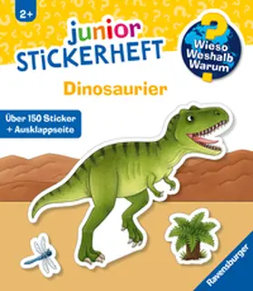  Wieso? Weshalb? Warum? junior Stickerheft - Dinosaurier | Buch |  Sack Fachmedien