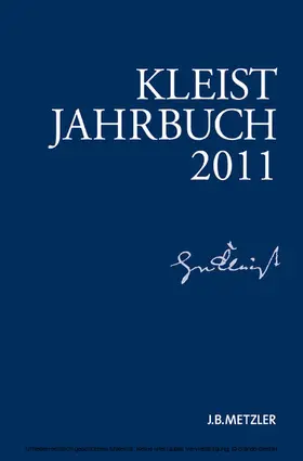 Blamberger / Doering / Brandstetter |  Kleist-Jahrbuch 2011 | eBook | Sack Fachmedien