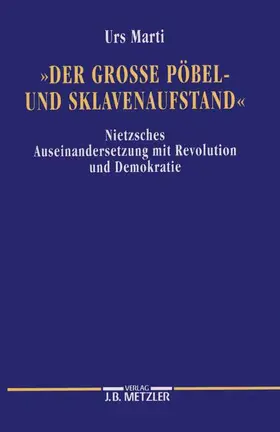 Marti |  Der grosse Pöbel- und Sklavenaufstand | Buch |  Sack Fachmedien