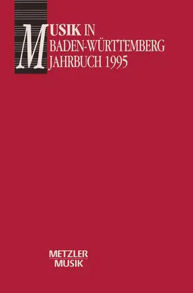 Völkl |  Musik in Baden-Württemberg, Band 2: Jahrbuch 1995 | Buch |  Sack Fachmedien