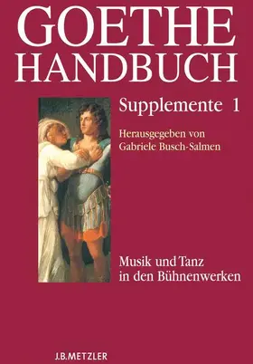 Wenzel / Busch-Salmen / Osterkamp |  Goethe-Handbuch Supplemente | Buch |  Sack Fachmedien