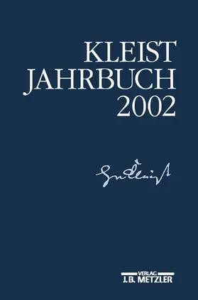 Blamberger / Doering / Brandstetter |  Kleist-Jahrbuch 2002 | Buch |  Sack Fachmedien