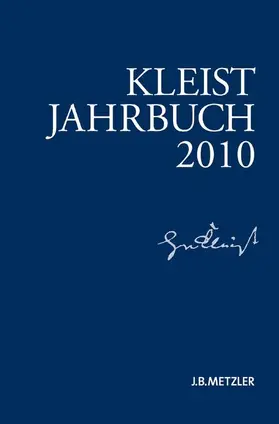 Brandstetter / Blamberger / Müller-Salget |  Kleist-Jahrbuch 2010 | Buch |  Sack Fachmedien