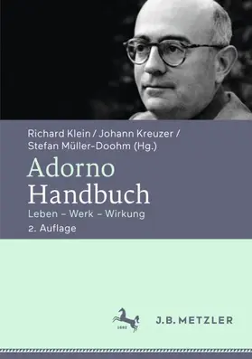 Klein / Kreuzer / Müller-Doohm |  Adorno-Handbuch | Buch |  Sack Fachmedien