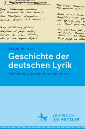 Burdorf |  Geschichte der deutschen Lyrik. | eBook | Sack Fachmedien