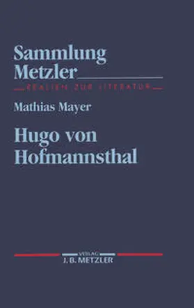 Mayer |  Hugo von Hofmannsthal | eBook | Sack Fachmedien