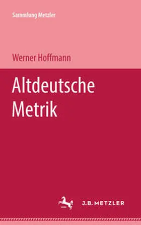 Hoffmann |  Altdeutsche Metrik | Buch |  Sack Fachmedien