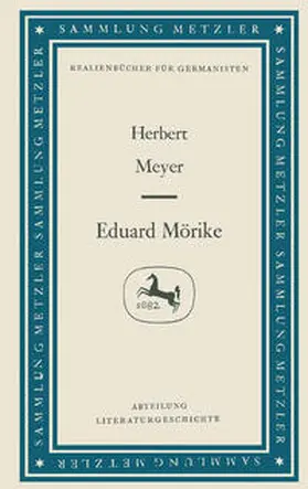 Meyer |  Eduard Mörike | eBook | Sack Fachmedien