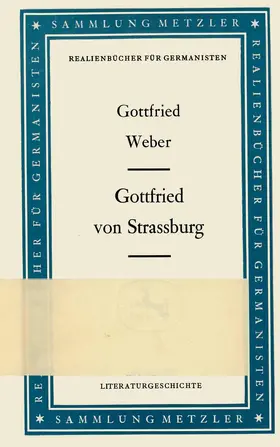 Weber |  Gottfried von Strassburg | Buch |  Sack Fachmedien