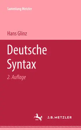 Glinz |  Deutsche Syntax | eBook | Sack Fachmedien