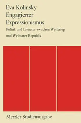 Kolinsky |  Engagierter Expressionismus | Buch |  Sack Fachmedien