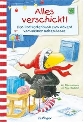  Kleiner Rabe Socke: Alles verschickt! Das Postkartenbuch zum Advent vom kleinen Raben Socke | Buch |  Sack Fachmedien