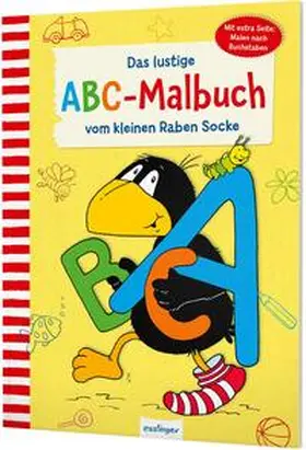  Der kleine Rabe Socke: Das lustige ABC-Malbuch vom kleinen Raben Socke | Buch |  Sack Fachmedien