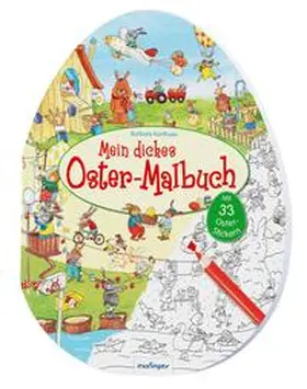  Mein dickes Oster-Malbuch | Buch |  Sack Fachmedien
