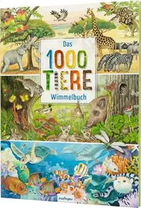 Das 1000 Tiere-Wimmelbuch | Buch |  Sack Fachmedien