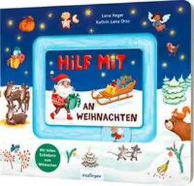 Orso |  Meine Schiebebahn-Pappe: Hilf mit an Weihnachten | Buch |  Sack Fachmedien