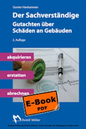 Hankammer |  Der Sachverständige - E- Book (PDF) | eBook | Sack Fachmedien