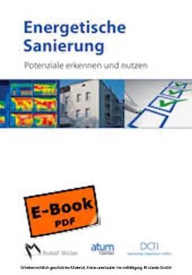 Atum, DCTI / Weber / Sprungala |  Energetische Sanierung - E-Book (PDF) | eBook | Sack Fachmedien