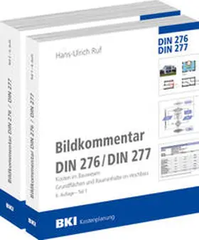  BKI Bildkommentar DIN 276/277 | Buch |  Sack Fachmedien