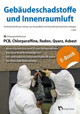 Grün / Bossemeyer / Zwiener |  Gebäudeschadstoffe und Innenraumluft, Band 3: PCB, Chlorparaffine, Radon, Quarz, Asbest - E-Book (PDF) | eBook | Sack Fachmedien