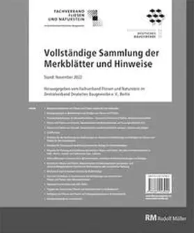 Voos |  Merkblätter Fliesen Komplettpaket | Buch |  Sack Fachmedien