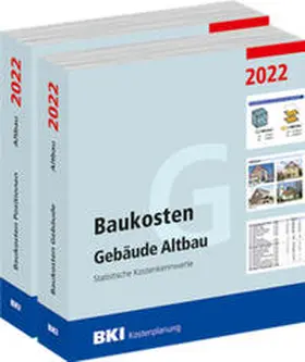 BKI Baukosteninformationszentrum |  BKI Baukosten Gebäude + Positionen Altbau 2022 | Buch |  Sack Fachmedien