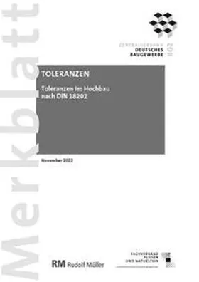 Voos |  Merkblatt Toleranzen im Hochbau 2022-11 | Buch |  Sack Fachmedien