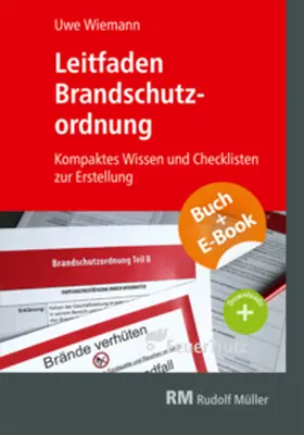Wiemann | Leitfaden Brandschutzordnung - mit E-Book (PDF) | Buch | 978-3-481-04628-6 | sack.de