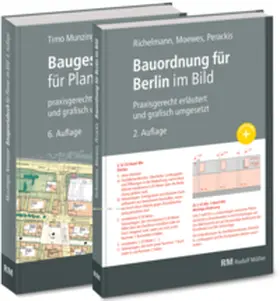Richelmann / Levold / Perackis |  Buchpaket: Baugesetzbuch für Planer im Bild & Bauordnung Berlin im Bild, 2. Auflage | Buch |  Sack Fachmedien
